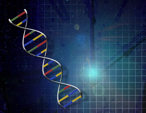 Streszczenie DNA — Zdjęcie stockowe