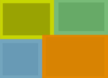 dikdörtgen arka plan kompozisyonu