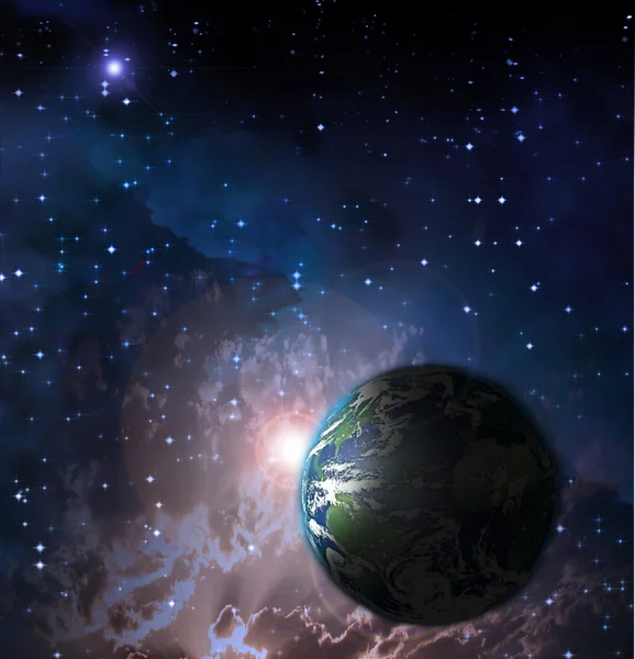 Planet Erde — Stockfoto