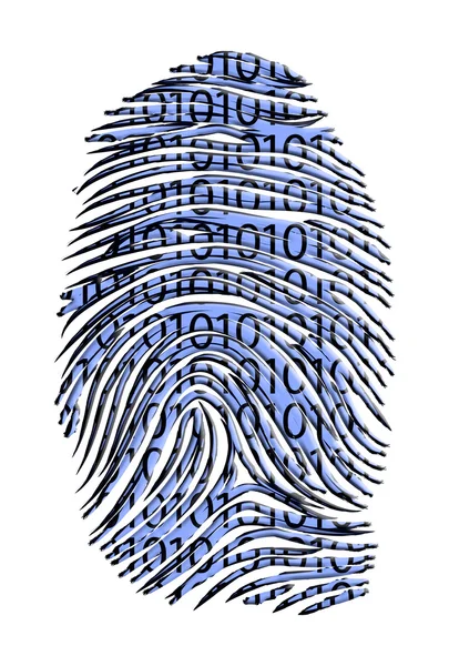 Binary Code ID — Stock Photo, Image