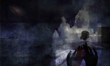 manevi meditative kompozisyon