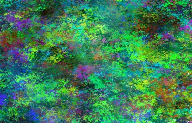 yeşilimsi baskın arka plan