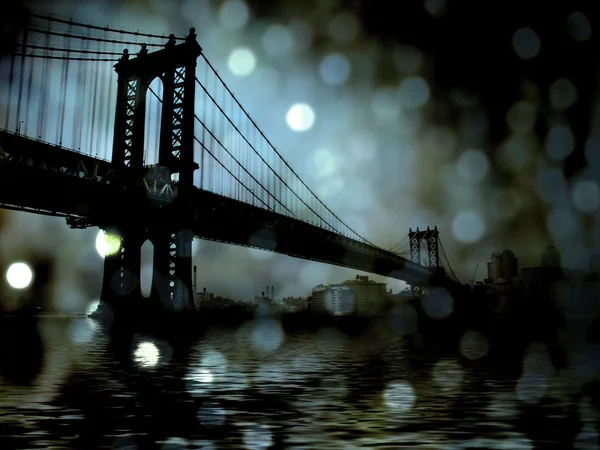 NYC bridge — Stockfoto