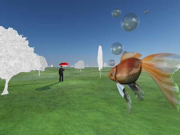 Фантастический ландшафт
