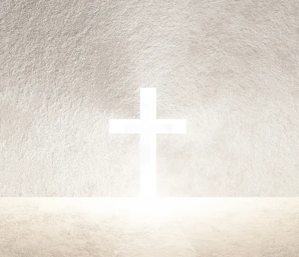 光の十字架 — ストック写真