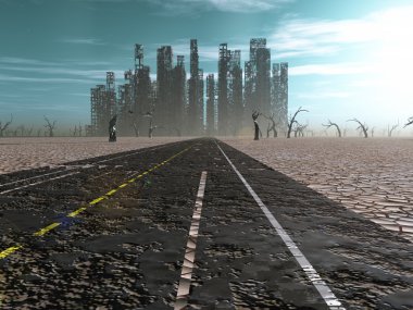 yol yıpranmış