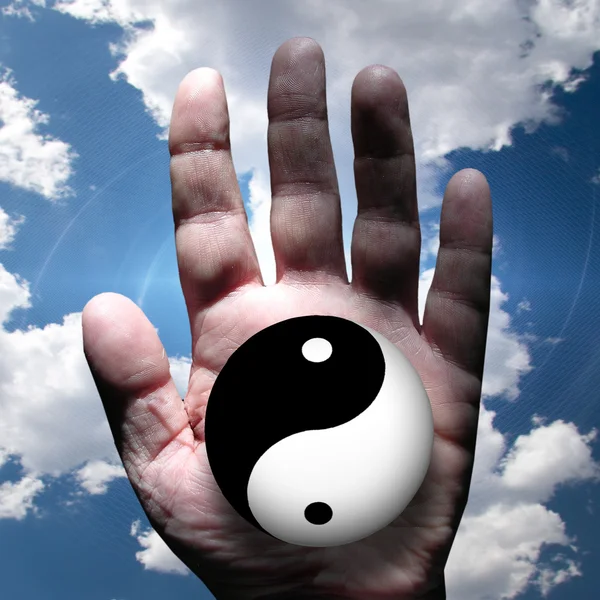 Yin Yang. — Foto de Stock