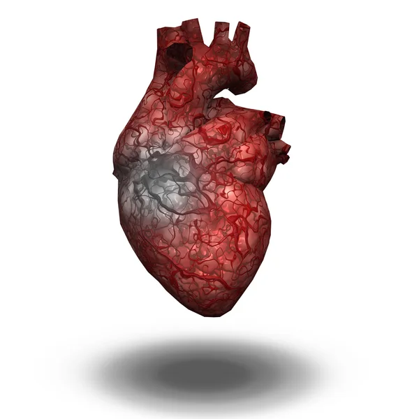 Травма сердца — стоковое фото