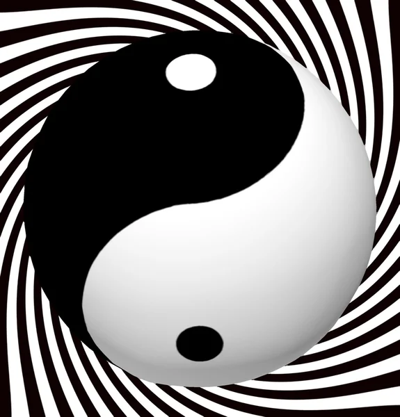 Yin Yang. — Fotografia de Stock