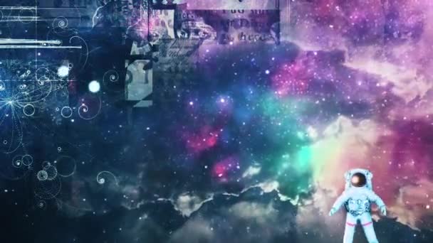 Mystic Symbols Stars High Quality Fullhd Footage — Stock Video