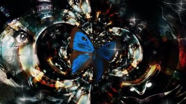 Soyut yüzleri oynatmak. Modern sanat