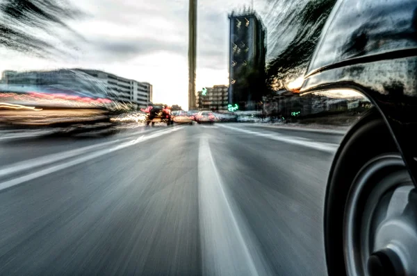 Lo scooter è libertà — Foto Stock