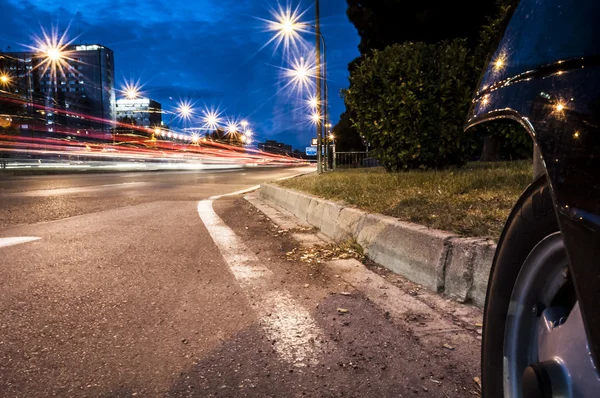 Lo scooter è libertà — Foto Stock