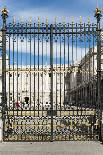 Palacio Real Puerta de Madrid —  Fotos de Stock