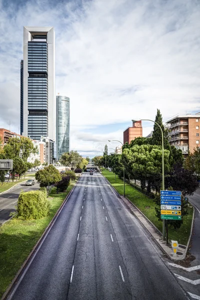 Madrid stad — Stockfoto