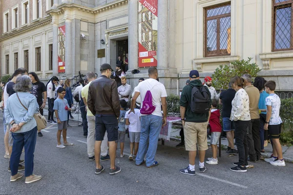 Madrid España Septiembre 2022 Iii Jornadas Esgrima Antigua Archivo Histrico —  Fotos de Stock