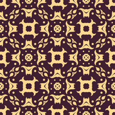 Songket desenli arka plan modern tarz. Batik dikişsiz süs izi hazır.