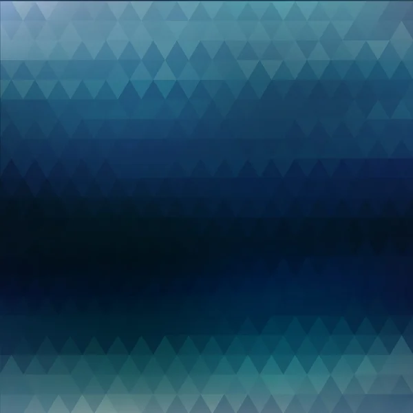 Abstract, geometric background, triangle and square, blue — Stock