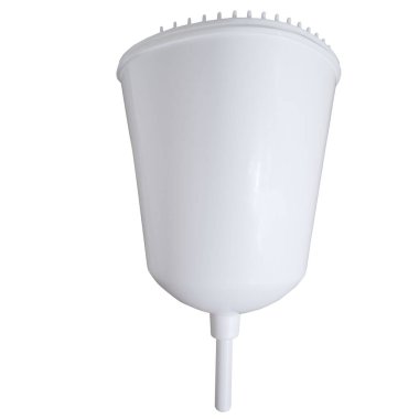 silindir beyaz arkaplanda izole edildi