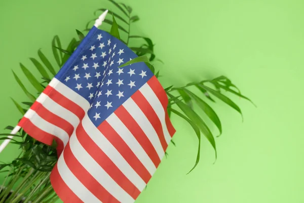 Amerika Birleşik Devletleri Bayrağı Üst Görüş — Stok fotoğraf