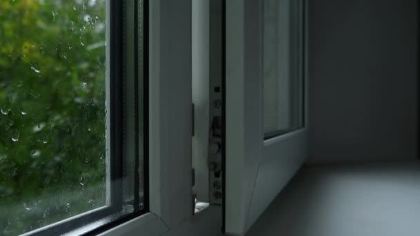 Szklane Okno Domu — Wideo stockowe
