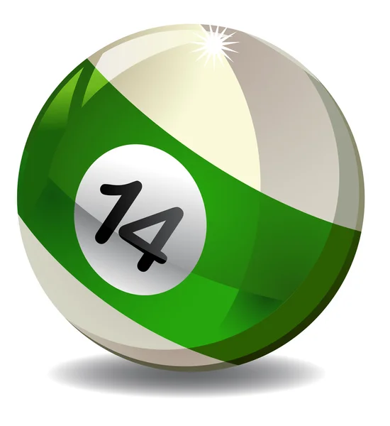 14 numara Bilardo bal