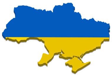 Ukrayna haritası Ukrayna harita vektör simgesi