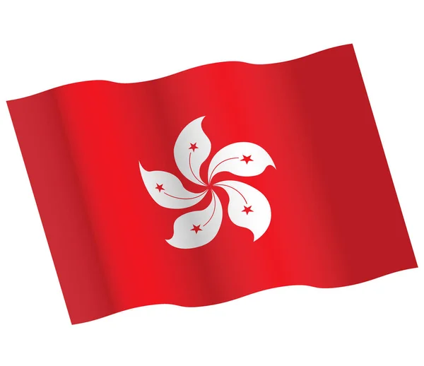 香港旗矢量图标 — 图库矢量图片