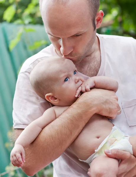 Padre e figlio — Foto Stock