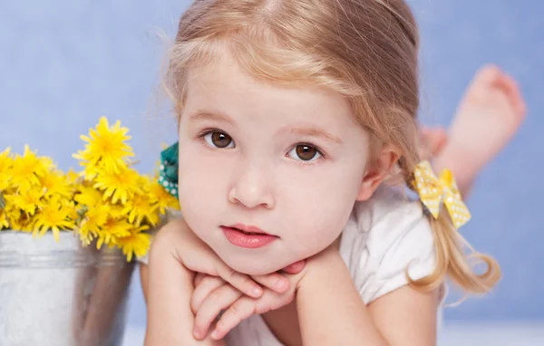 Menina bonita — Fotografia de Stock