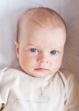 portre güzel erkek bebek