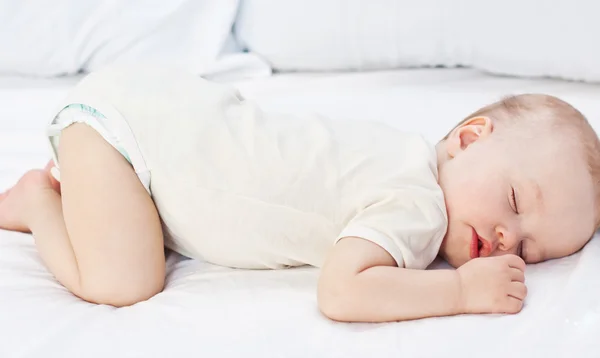 Sleeping funny baby boy — Stock Photo, Image