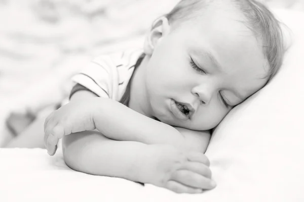 Sleeping  toddler baby boy — Stock Photo, Image