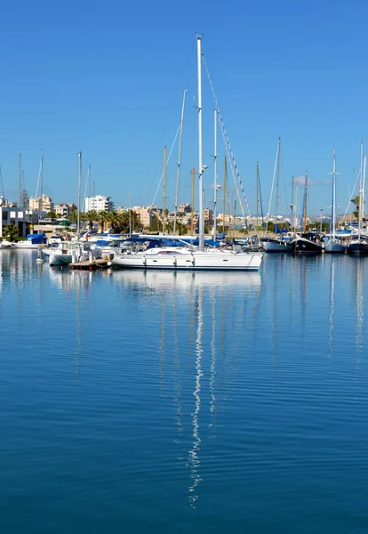 Kıbrıs'ta Marina — Stok fotoğraf