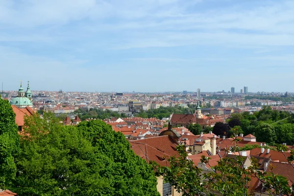 Dächer von Prag — Stockfoto