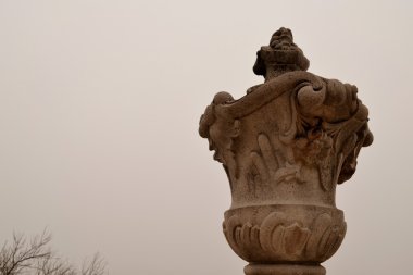 Budapeşte kale heykeli
