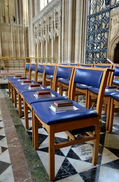 Interior of Bristol cathedral — Stock Photo, Image