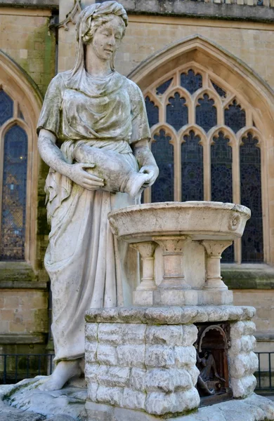 La statue de la fontaine de tempérance — Photo