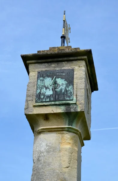 Oude zon klok — Stockfoto