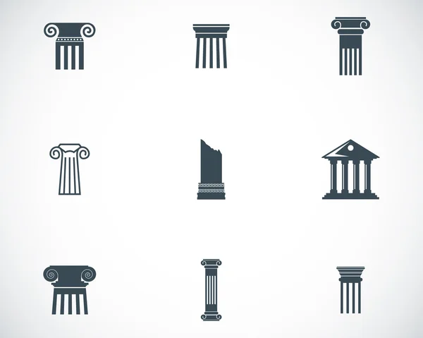 siyah vektör simgeler kümesi