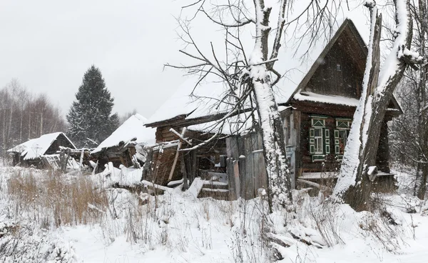 Village russe abandonné — Photo