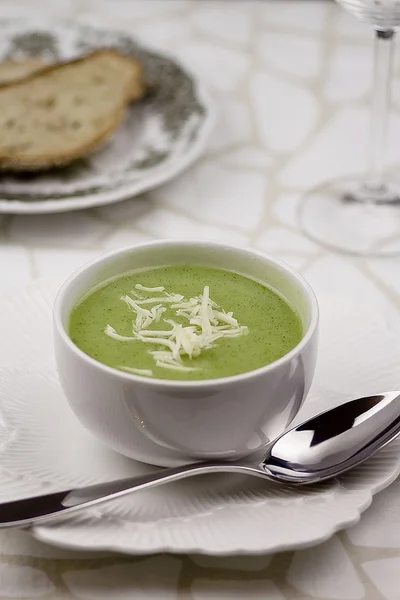 Zuppa di broccoli — Foto Stock