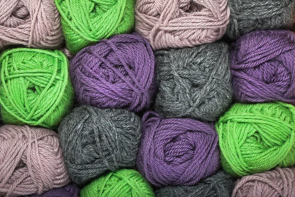 Natural wool yarn — Stock Photo, Image