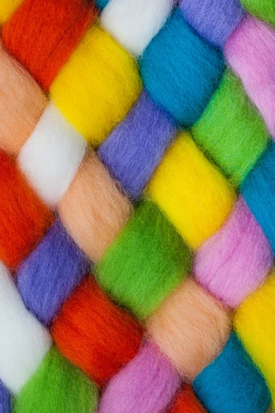 Handcraft felting material — Stock Photo, Image