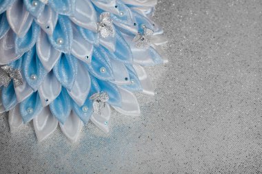 el yapımı kumaş yılbaşı ağacı