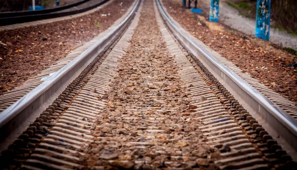 Spoorlijnen naar nergens — Stockfoto