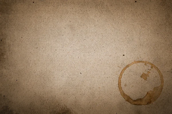 Coffee stains on paper — Stock Photo, Image