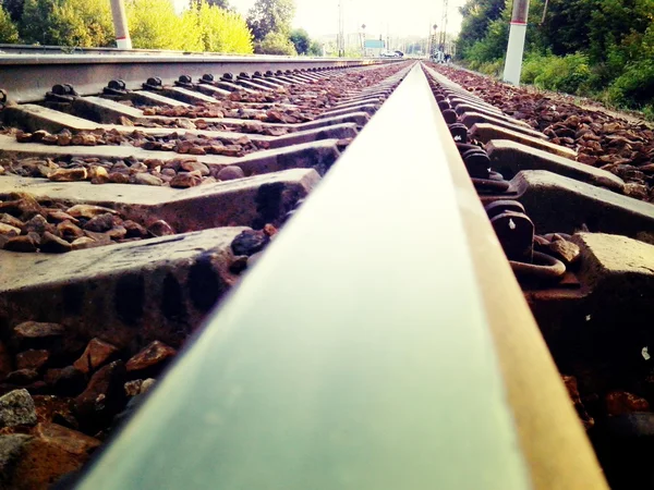 Spoorweg — Stockfoto