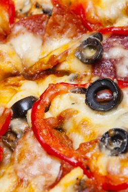 lezzetli pizza