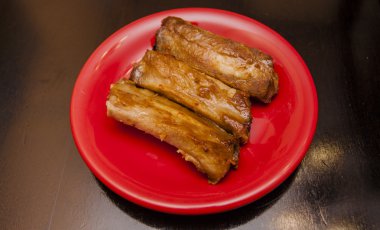 kavrulmuş Domuz kaburga